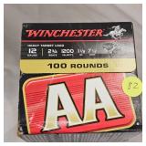 5 Boxes Winchester AA 12ga #7.5 Brick