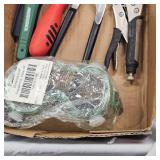 Hacksaws, Vise Grips, Saw Blades, Etc