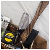 Lot of Tape Measures and Tools
