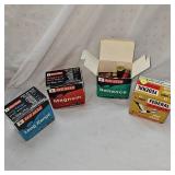 4 Boxes 12ga Ammo, 3 Full, 1 Partial
