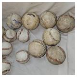 5 Gallon Bucket of Baseballs, Softballs(20-30)