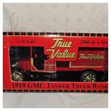 True Value GMC Tanker Bank and Car