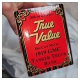 True Value GMC Tanker Bank and Car