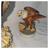 Centennial Eagle Decanter and Eagle Statue