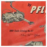 Original 1961 Pflueger Catalog #97 abd 1950