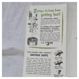Original 1961 Pflueger Catalog #97 abd 1950