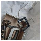 Large C Clamp Lot, 5 Total