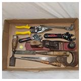 Block Plane Crecent Wrenches, Tin Snips, Etc