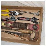 Block Plane Crecent Wrenches, Tin Snips, Etc