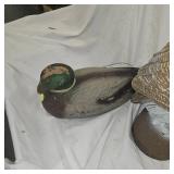 Owl Decoy, Mallard Cork Decoy