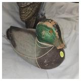 Owl Decoy, Mallard Cork Decoy