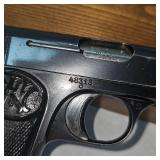 FN Horstad Belgium WW II, Being Back Pistol, .380 ACP