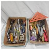 Lot of Scredriveers, Pliers, Tools
