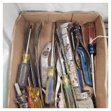 Lot of Scredriveers, Pliers, Tools