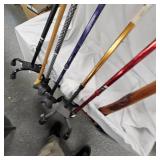 Lot of 7 Walking Canes as pictured