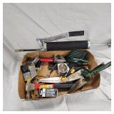 Lot of Misc Tools, Greasegun