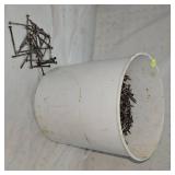 10lbs at lease of 2 1/2" Nails in Buckets