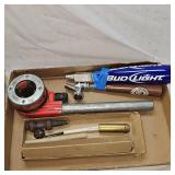Beer Tap Handler, Rigid Pipe Threader