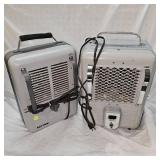 2 Electric Room Heaters