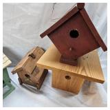 Assortment of 4 Birdhouses, As New