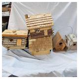 Assortment of 5 Birdhouses, As New
