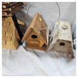Assortment of 5 Birdhouses, As New