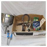 Lot of Ratchets, Tapcons, Tools, Etc
