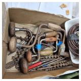 Big Lot of Brace and Bits and Spade Bits