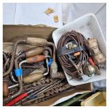Big Lot of Brace and Bits and Spade Bits