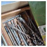 Big Lot of Brace and Bits and Spade Bits