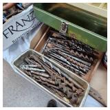 Big Lot of Brace and Bits and Spade Bits