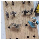 Squeeze Clamps and Router Bits