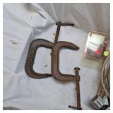 OHM Meter, C-Clamps, Cable, Etc