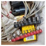 OHM Meter, C-Clamps, Cable, Etc