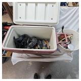 Grease, LED Lights,48 qt Coleman Cooler