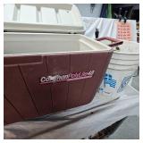 Grease, LED Lights,48 qt Coleman Cooler
