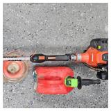 Echo Weed Trimmer, gas powered 2/gas can