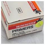 Winchester 1000 Count Brick Small Pistol Primers(WSP)