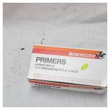 Winchester 1000 Count Brick Small Rifle Primers(WSP)