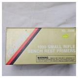 Federal Small Rifle "Bench Rest" Primers, 1000 Brick(205m)