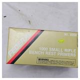 Federal Small Rifle "Bench Rest" Primers, 900 Brick(205m)