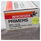 Winchester Small Pistol 1000 Brick Primers(WSP)