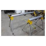 (2) Dewalt Folding Saw Horses