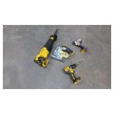 Lot of Dewalt Tools