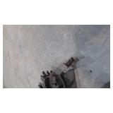 Blue Bird Trencher with Dog Fence Blade and 2 Trenching Blades