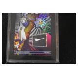 2024 Illusions Great Expectations Material Sapphire Randy Moss *Nike Swoosh* 7/9 SGC 8.5 | Only 9 Exist!