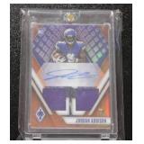 2023 Phoenix Bronze Jordan Addison Jersey Relic Autograph Rookie Card 24/100 | Only 100 Exist!