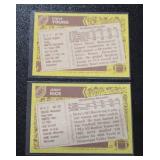 1986 Topps Jerry Rice & Steve Young Rookie Card Lot | 2 Rookie Cards *Mid Grade*