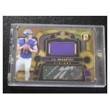 2024 Gold Standard JJ McCarthy Jersey Relic Autograph #201 Rookie Card 49/199 | Only 199 Exist!