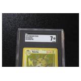 1999 Pokemon Fossil Holo Raichu #14/62 SGC 7